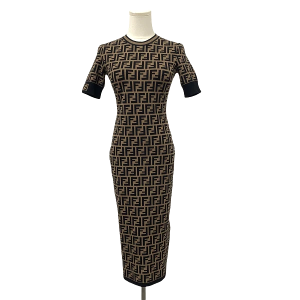 妃鱼/芬迪/粘胶纤维/连衣裙/95新/z零二二一