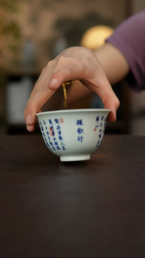 景德镇陶瓷杯碗柴烧多人