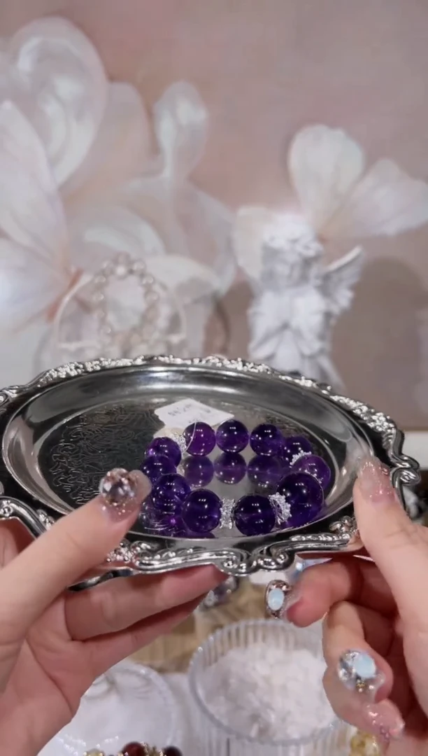 【闪购商品】水晶手链未镶嵌天然水晶默认微瑕 多样性发货发其一