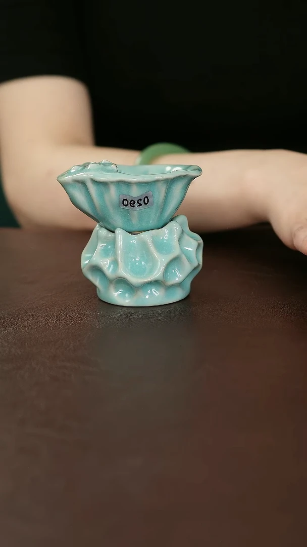 摆件0290原矿汝宋汝瓷