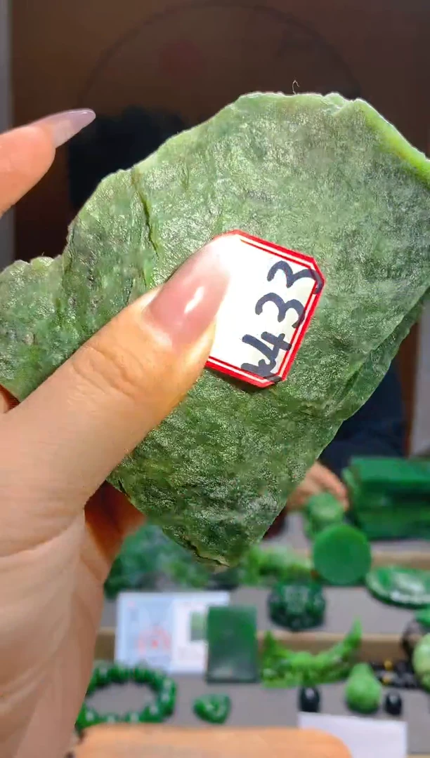 【闪购商品】和田玉（碧玉）珠宝半成品未镶嵌1