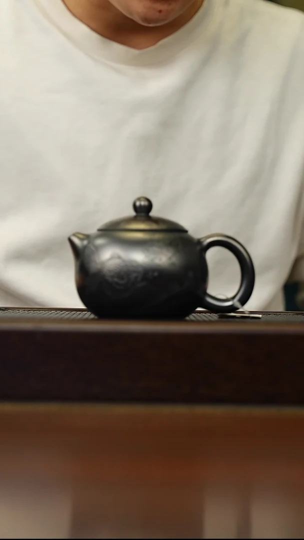 茶壶紫砂宜兴原矿 半手工 紫砂壶容量230CC