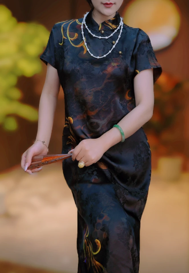 油皮料双面双穿2025新款夏季新中式气质国风外套-2025A6772丽姐