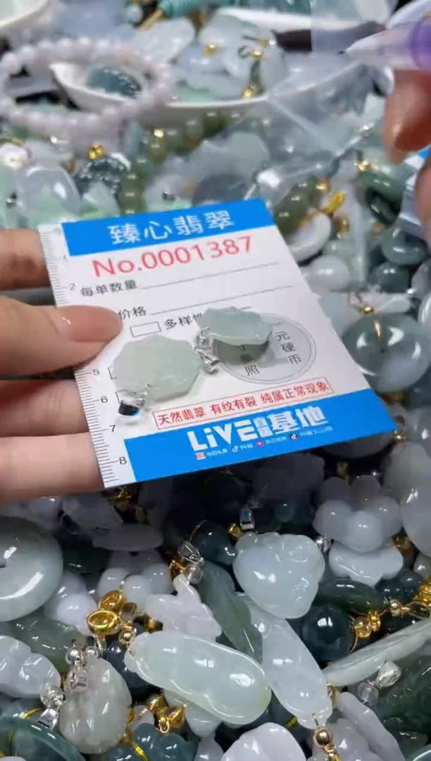 颈饰未镶嵌翡翠1387