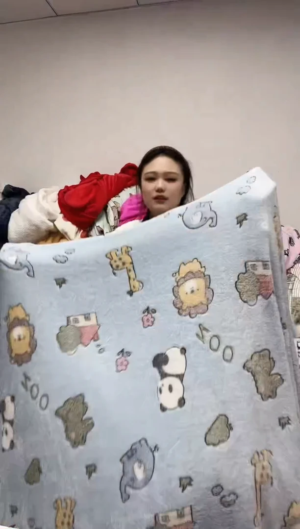 法兰绒2.3x2面料尺寸主播介绍为准