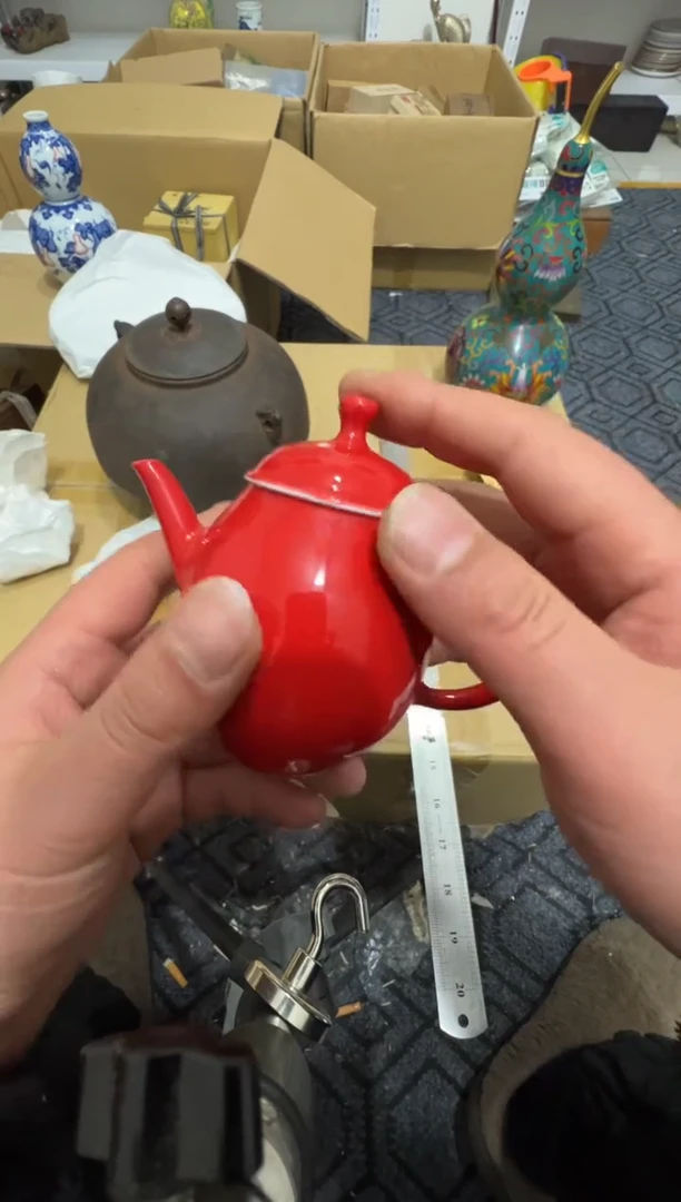 瓷正*量高缘中古美术工艺品