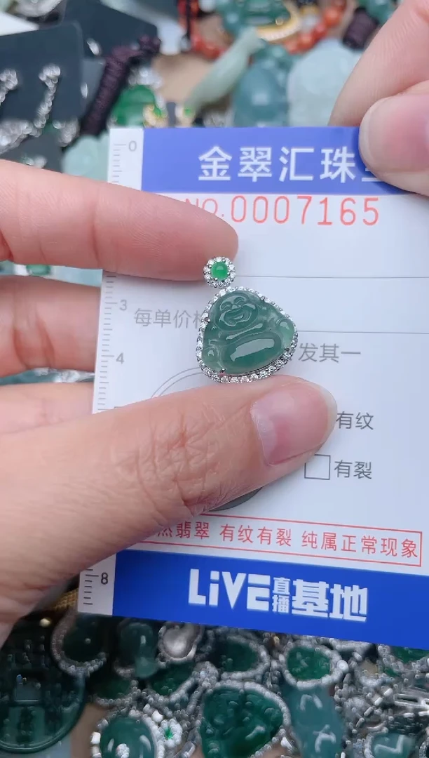 【闪购商品】翡翠颈饰未镶嵌7165.....1