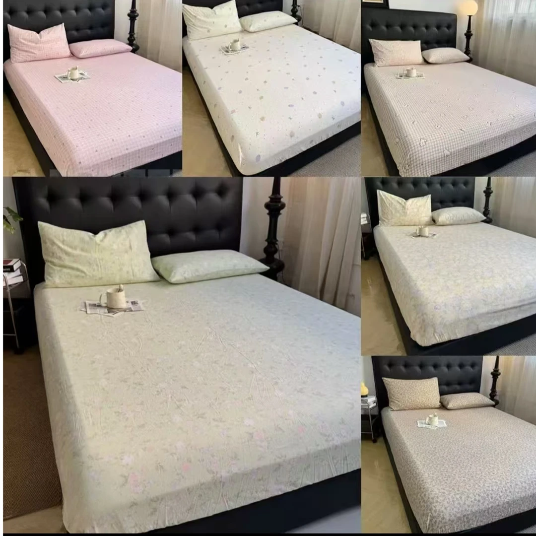 福利款超柔泡泡纱床单160*210（花型随机）