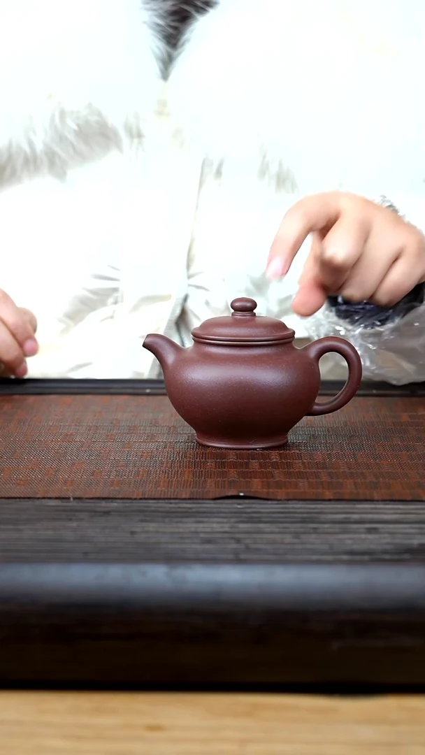 【闪购商品】紫砂茶壶cxm 紫玉金砂 小掇只