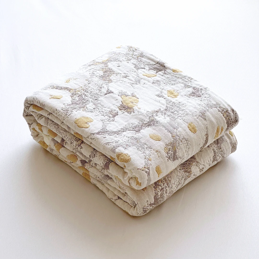 【京かわ会社】多功能盖毯单双人 云朵朵-白