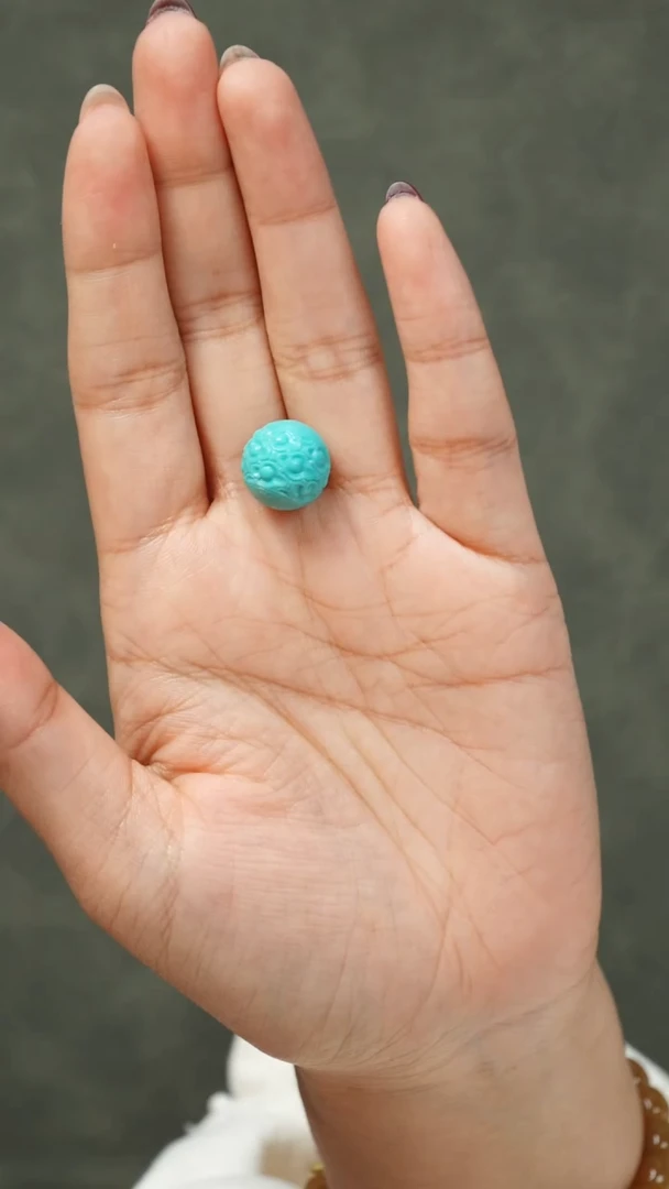 未镶嵌绿松石挂件H-09（2.2g）