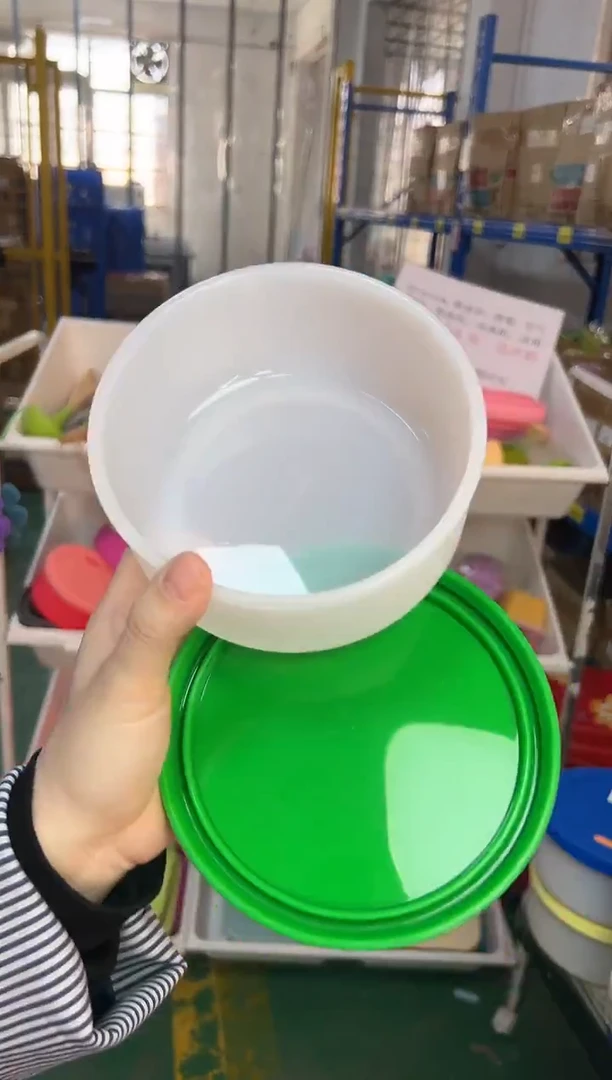 硅胶透底亮绿盖-700排气圆盒