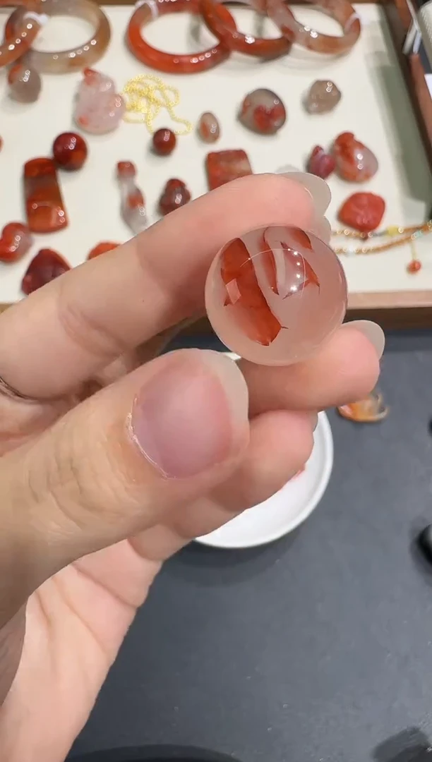 未镶嵌裸石南红玛瑙X0922-466-272
