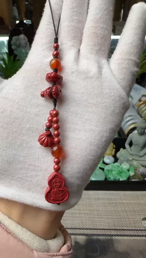 【闪购商品】玛瑙/玉髓车挂未镶嵌挂件