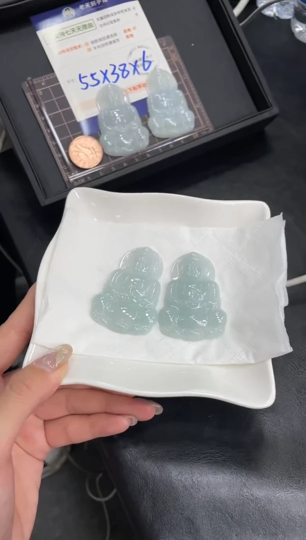 【闪购商品】翡翠挂件未镶嵌观音FL9配绳/多样性发其一ZBCP