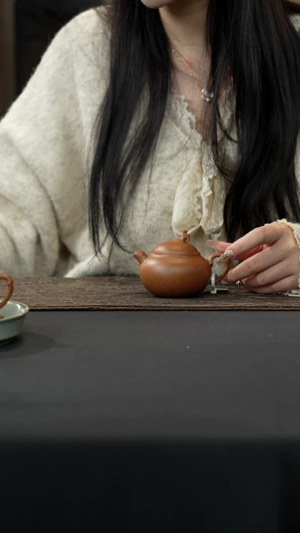 【闪购商品】紫砂茶壶老段泥瓜语壶150cc