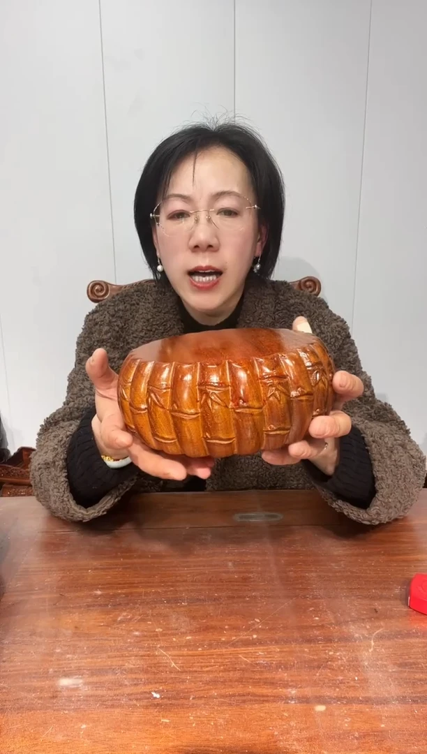 木郭*佳老花节节高升17.5*20*8金瓜