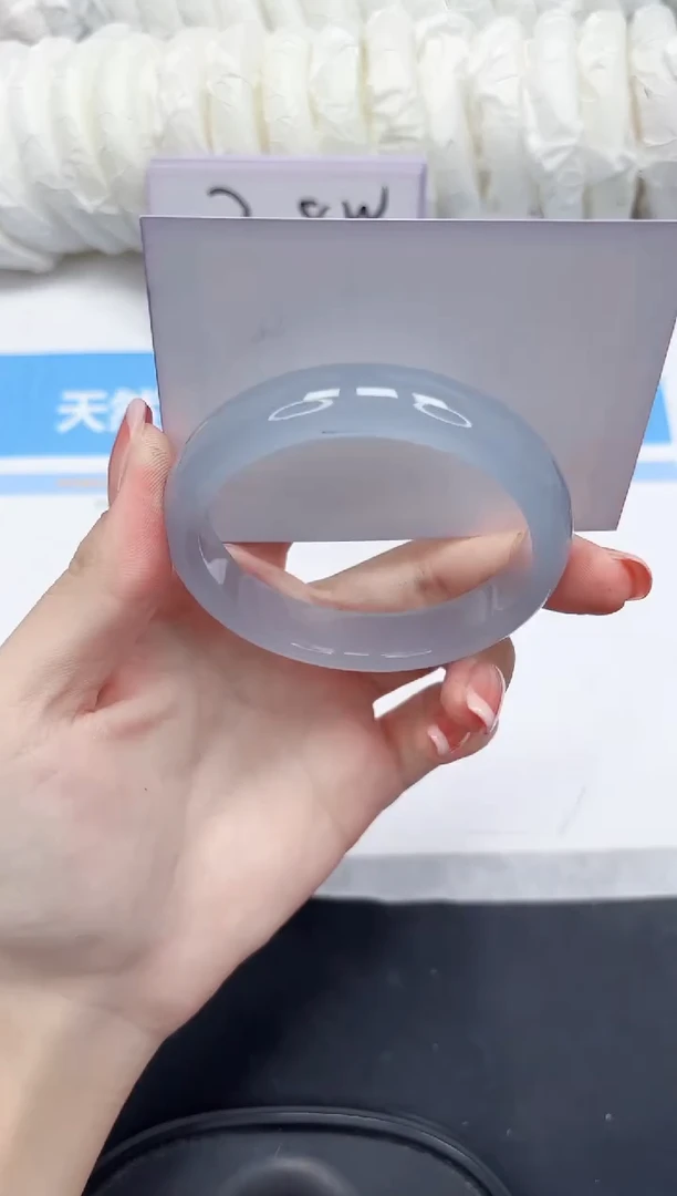 未镶嵌手镯石英质玉185-60-送女友