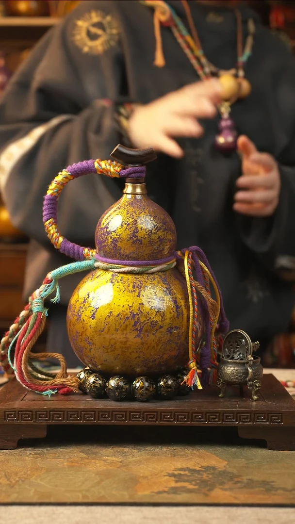 495大漆一物一拍记葫堂出品【不带手串】