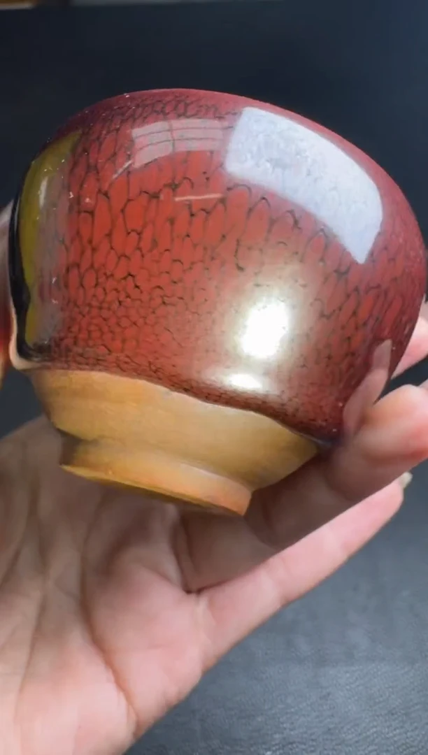 茶盏陈大鹏鹧鸪斑205