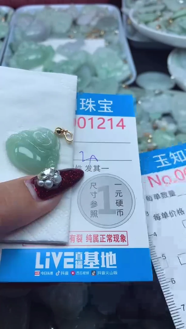 颈饰未镶嵌翡翠1214