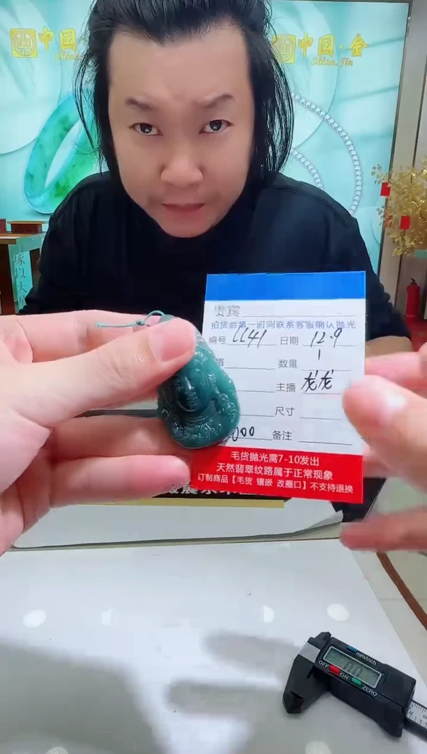 未镶嵌定制翡翠LL41翡翠吊坠-多样性发其一