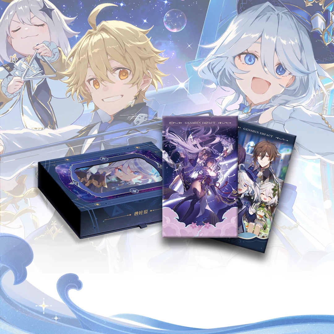 【星星祈愿大闯关】秋叶原 三川游艺原神同人国创第一弹色纸盲盒