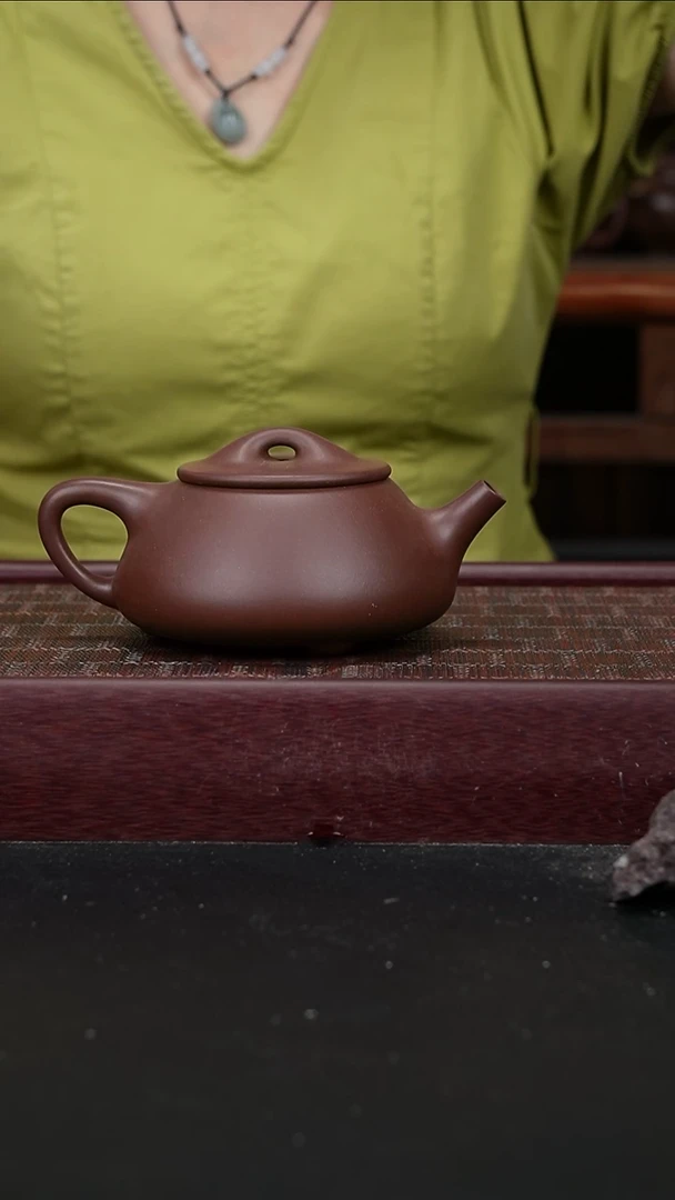 茶壶紫砂WWW紫泥景舟满瓢350cc