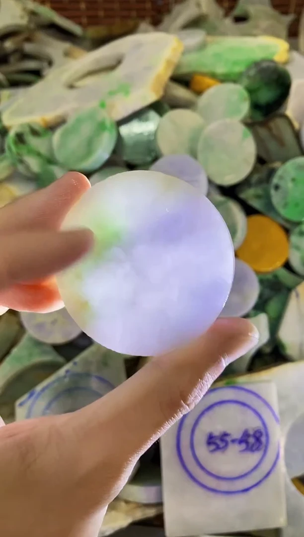 翡翠挂件未镶嵌纯天然A货翡翠156