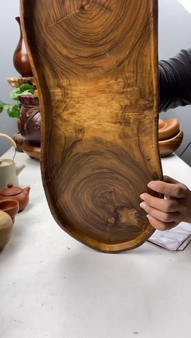 香樟木A56双眼四足干泡/尺寸49*20*6