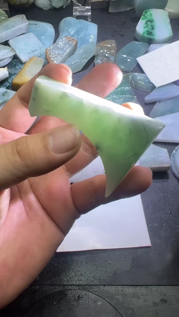 未镶嵌挂件翡翠天然缅甸翡翠A货