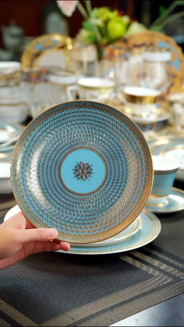 瓷片8英寸点心盘   1个