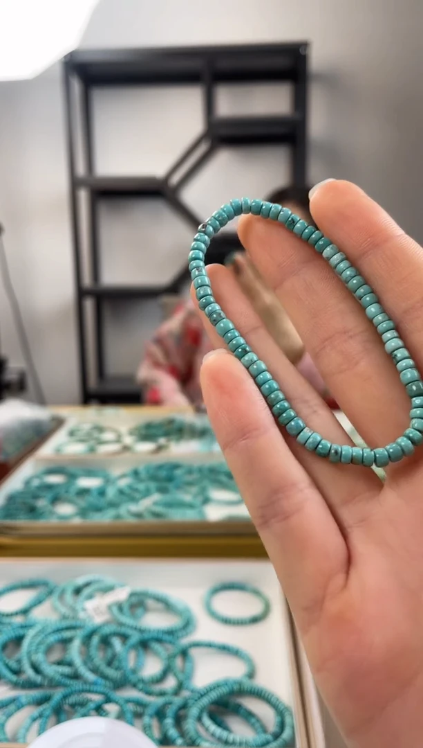 【闪购商品】绿松石珠宝奇石未镶嵌4.2+mm