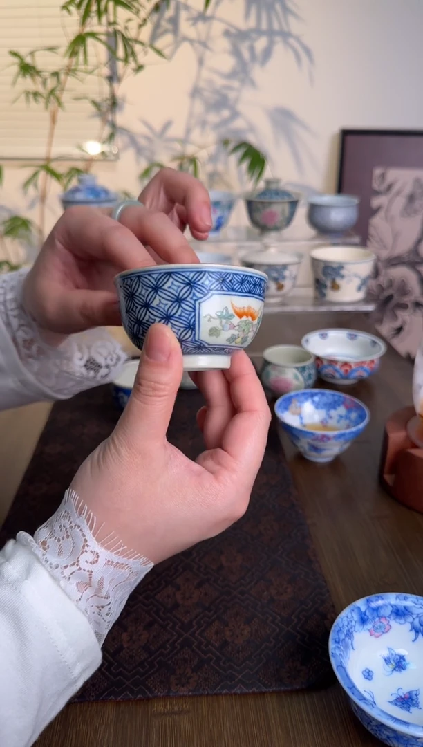 【闪购商品】景德镇手绘茶杯茶杯