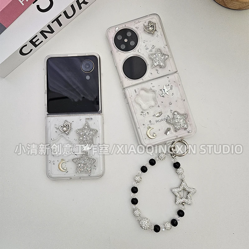 高级感适用荣耀Magicvflip手机壳华为Pocket2创意小折叠屏zflip6