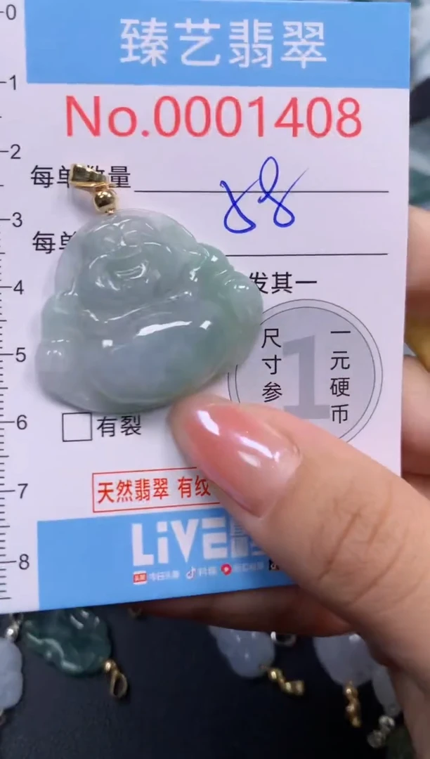 颈饰未镶嵌翡翠1408