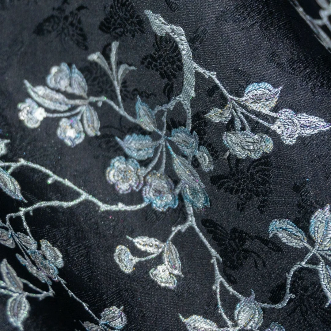 | 上久楷 · 碧桃蝴蝶纹 | 宋锦 36姆米 一经裁剪概不退换