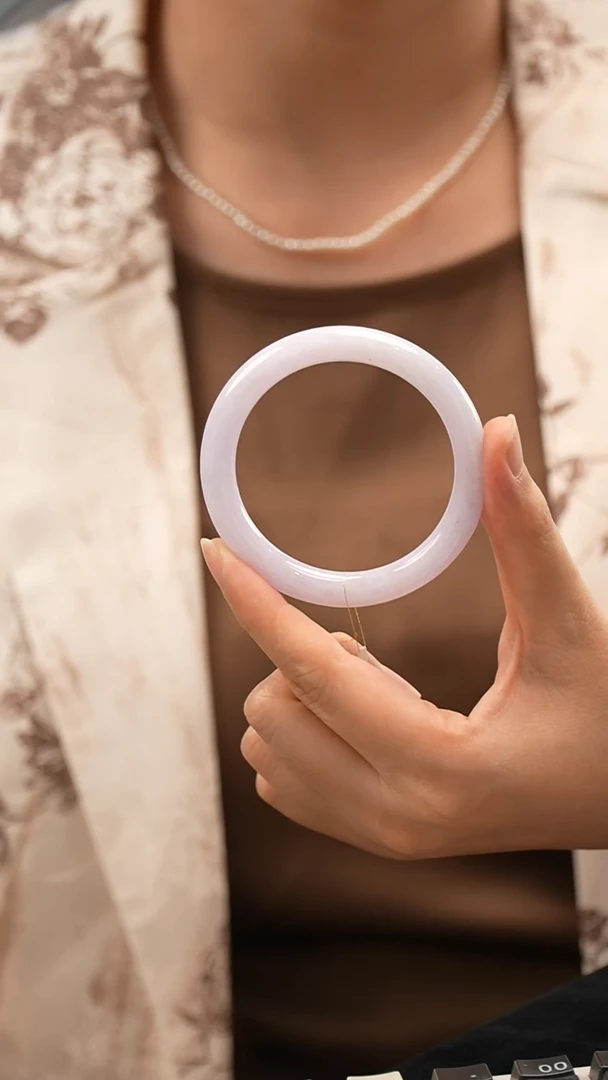 翡翠手镯（圆镯）未镶嵌16号