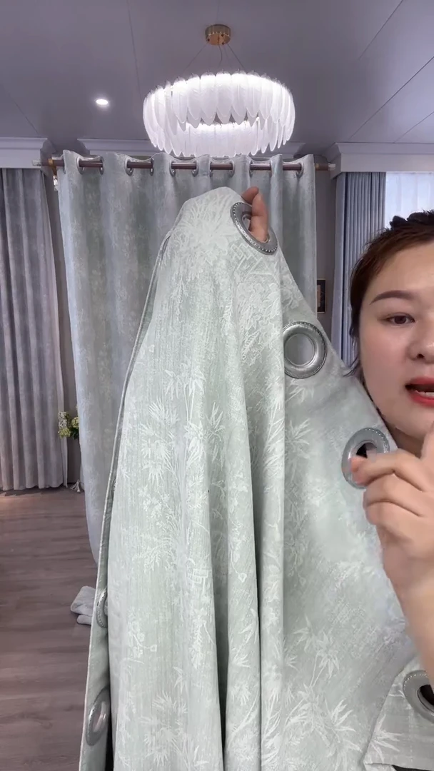 布闪电购商品54  特价5定制2.7默认打孔（晚）兰亭序绿