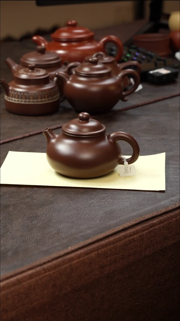 茶壶紫砂壶·8888老紫泥容天190cc