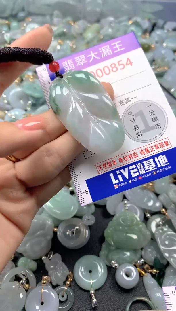 颈饰未镶嵌翡翠854