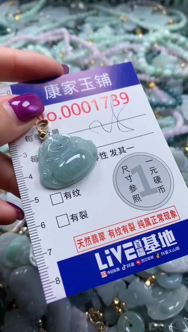 颈饰未镶嵌翡翠1739