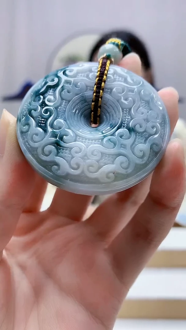 未镶嵌定制翡翠4812zm-毛货挂件51