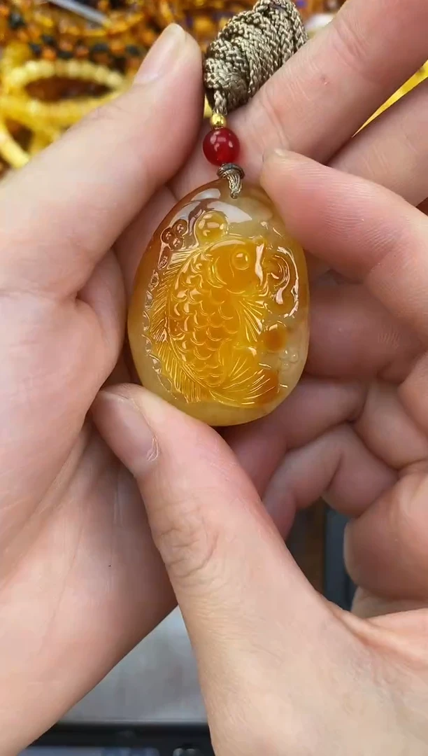 裸石琥珀未镶嵌天然琥珀蜜蜡
