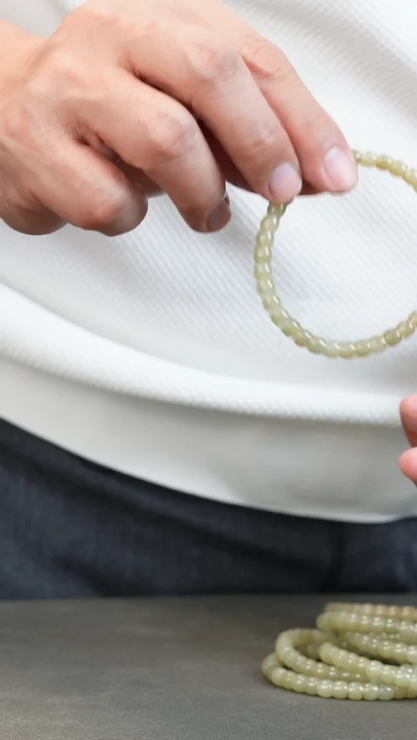 白玉菩提吊坠559006-5x6精工直切田田