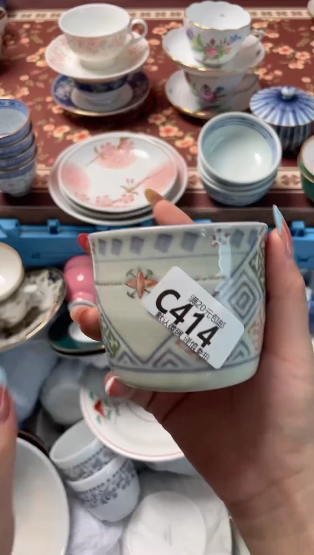 瓷片巴***巴瓷器瓷器C414