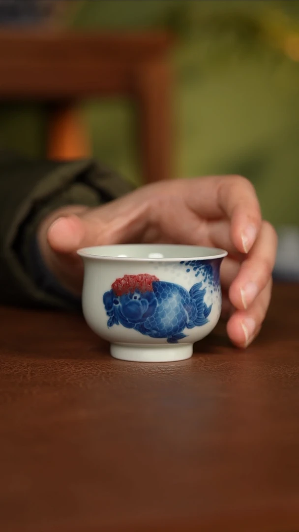 【闪购商品】杯晓月庐（林月红）荷叶兰寿炉式