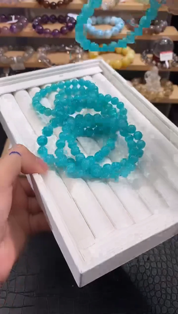 手链未镶嵌天河石天河石手链8mm多样性发一