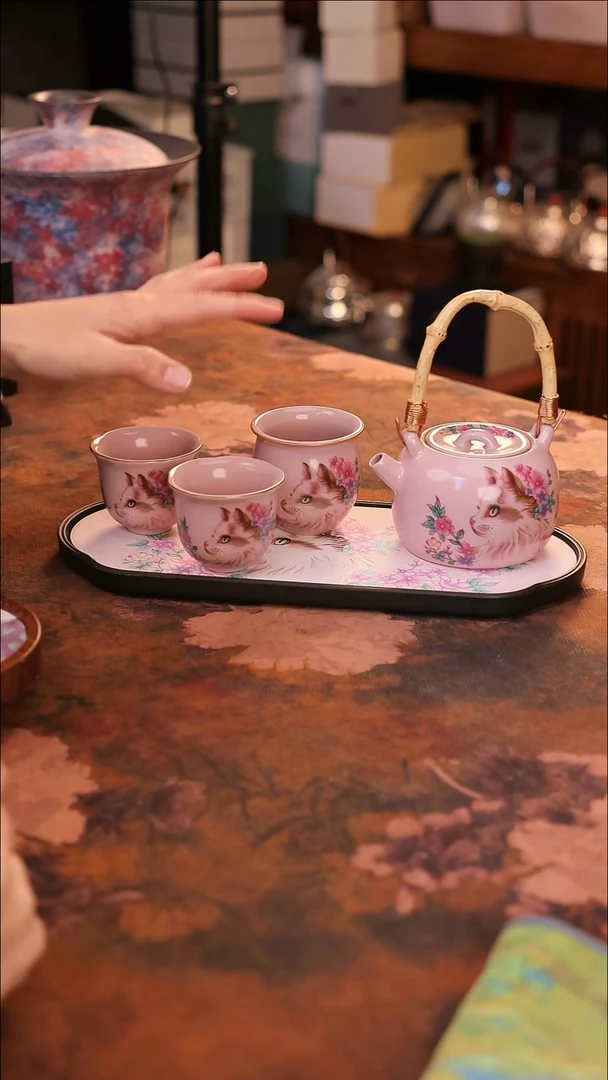 【闪购商品】陶瓷茶具（无礼盒无茶盘）@@A11888