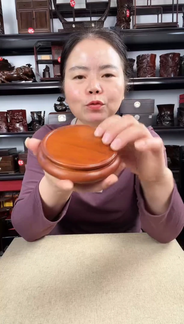 木新黄圆老李红木工艺品
